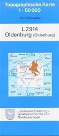 Topographische Karten Niedersachsen - 2914: Oldenburg (Oldenb.)