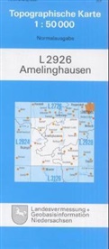 Topographische Karten Niedersachsen - 2926: Amelinghausen