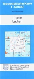 Topographische Karten Niedersachsen - 3108: Lathen