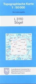 Topographische Karten Niedersachsen - 3110: Sögel