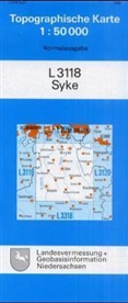 Topographische Karten Niedersachsen - 3118: Syke