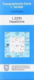 Topographische Karten Niedersachsen - 3310: Haselünne