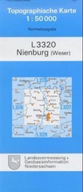 Topographische Karten Niedersachsen - 3320: Nienburg (Weser)