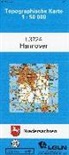 Topographische Karten Niedersachsen - 3724: Hannover