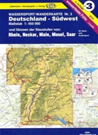 Jübermann Wassersport-Wanderkarte - Bl.3: Jübermann Wassersport-Wanderkarte Deutschland-Südwest
