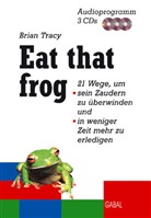Frank Scheelen, Frank M. Scheelen, Bria Tracy, Brian Tracy - Eat that Frog, 3 Audio-CD (Hörbuch)
