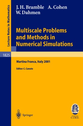 James H. Bramble, Albert Cohen, Wolfgang Dahmen, Claudio Canuto, Claudio G Canuto - Multiscale Problems and Methods in Numerical Simulations - Lectures given at the C.I.M.E. Summer School held in Martina Franca, Italy, September 9-15, 2001