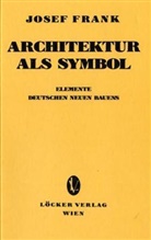 Josef Frank, Hermann Czech, Herrmann Czech - Architektur als Symbol