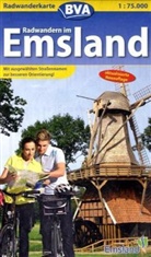 BVA Radwanderkarte: BVA Radwanderkarte Radwandern im Emsland
