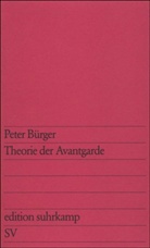 Peter Bürger - Theorie der Avantgarde