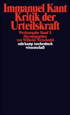 Immanuel Kant, Wilhel Weischedel, Wilhelm Weischedel - Kritik der Urteilskraft