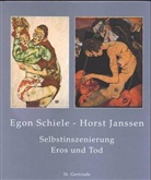 Horst Janssen, Egon Schiele, Stadt Oldenburg - Egon Schiele - Horst Janssen, Selbstinszenierung, Eros und Tod