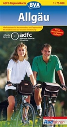 ADFC Regionalkarten: ADFC Regionalkarte Allgäu