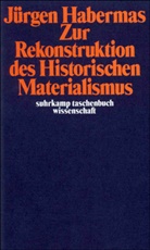 Jürgen Habermas - Zur Rekonstruktion des Historischen Materialismus