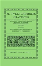 Cicero, Marcus Tullius Cicero, CICERO MARCUS TULLIUS, W. Peterson Peterson, W. Petersen, W. Peterson - Cicero Orationes. Vol. V