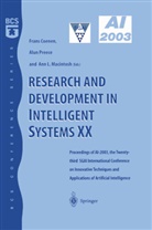 Frans Coenen, Ann Macintosh, Alu Preece, Alun Preece - Research and Development in Intelligent Systems XX