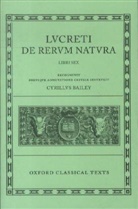 Lucretius, Lucretius Carus, C. Bailey, Cyril Bailey - Lucretius de Rerum Natura