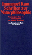 Immanuel Kant, Wilhel Weischedel, Wilhelm Weischedel - Schriften zur Naturphilosophie
