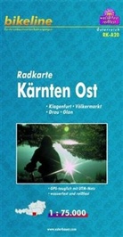 Bikeline Radkarten: Bikeline Radkarte Kärnten Ost