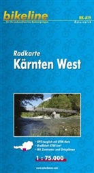 Bikeline Radkarten: Bikeline Radkarte Kärnten West