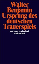 Walter Benjamin, Rol Tiedemann, Rolf Tiedemann - Ursprung des deutschen Trauerspiels