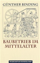 Günther Binding - Baubetrieb im Mittelalter