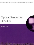 Anthony Fox, Anthony Mark Fox, Mark Fox - Optical Properties of Solids