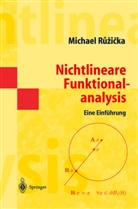 Michael Ruzicka, Michael (Prof. Dr.) Ruzicka - Nichtlineare Funktionalanalysis