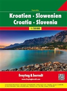 Freytag-Berndt und Artaria KG, Freytag-Bernd und Artaria KG - Freytag Berndt Atlanten: Freytag & Berndt Atlas Superatlas Kroatien-Slowenien / Croatia, Eslovenia / Kroatie, Slovenie