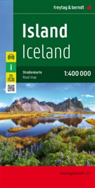 Freytag-Berndt und Artaria KG, Freytag-Bernd und Artaria KG, Freytag-Berndt und Artaria KG - Freytag Berndt Autokarte: Island, Stra&szlig;enkarte 1:400.000. Ijsland. Iceland. Islande. Islanda