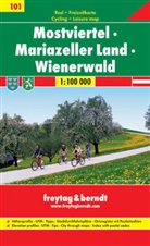 Freytag-Bernd und Artaria KG - Freytag Berndt Rad- und Freizeitkarten - Bl.101: Freytag & Berndt Rad- + Freizeitkarte Mostviertel, Mariazeller Land, Wienerwald