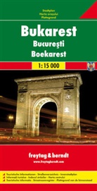 Freytag Berndt Stadtplan: Freytag & Berndt Stadtplan Bukarest. Boekarest. Bucuresti. Bucarest