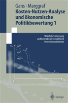 Oska Gans, Oskar Gans, Rainer Marggraf - Kosten-Nutzen-Analyse und ökonomische Politikbewertung 1. Tl.1