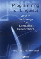 HAMMOND, M Hammond, Michael Hammond, Michael (University of Arizona) Hammond, Michael Hammond - Programming for Linguists
