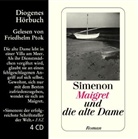 Georges Simenon, Friedhelm Ptok - Maigret und die alte Dame, 4 Audio-CDs (Livre audio)