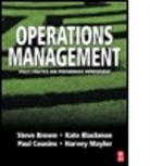 Kate Blackmon, Blackmon Kate, Steve Brown, Paul Cousins, Cousins Paul, Harvey Maylor... - Operations Management