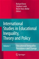 Marie Duru-Bellat, Stephe Lamb, Stephen Lamb, Richard Teese - International Studies in Educational Inequality, Theory and Policy, 3 Vols.