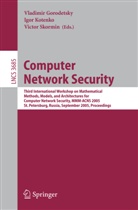 Vladimir Gorodetsky, Igor Kotenko, Victor Skormin, Victor A. Skormin - Computer Network Security