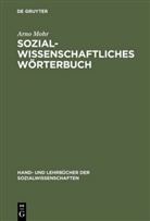 Arno Mohr - Sozialwissenschaftliches Wörterbuch, Englisch-Deutsch/Deutsch-Englisch