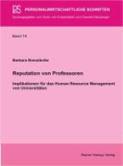Barbara Brenzikofer - Implikationen für das Human Resource Management von Universitäten