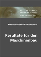 Ferdinand J. Redtenbacher, Ferdinand Jakob Redtenbacher, Esther Von Krosigk, Esthe von Krosigk, Esther von Krosigk - Resultate für den Maschinenbau