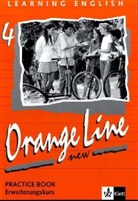 Learning English, Orange Line New - Tl.4: Practice Book, Erweiterungskurs, Klasse 8, m. Audio-CD