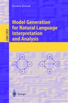 Karsten Konrad - Model Generation for Natural Language Interpretation and Analysis