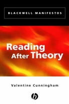 Cunningham, V Cunningham, Valentine Cunningham, Valentine (Corpus Christi College Cunningham - Reading After Theory