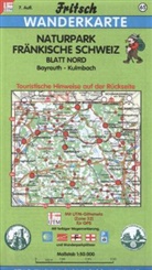 Fritsch Landkartenverlag, Fritsch Fritsch Landkartenverlag - Fritsch Karten - Nr.65: Fritsch Karte - Naturpark Fränkische Schweiz, Blatt Nord