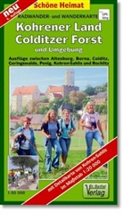 Doktor Barthel Karten: Doktor Barthel Karte Kohrener Land, Colditzer Forst und Umgebung