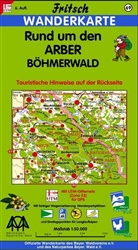 Fritsch Landkartenverlag, Fritsch Fritsch Landkartenverlag - Fritsch Karten - Nr.69: Fritsch Karte - Rund um den Arber, Böhmerwald