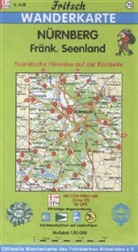 Fritsch Landkartenverlag - Fritsch Karten - Nr.75: Fritsch Karte - Nürnberg, Fränkisches Seenland