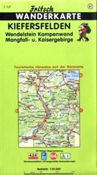 Fritsch Landkartenverlag - Fritsch Karten - Nr.81: Fritsch Karte - Kiefersfelden, Wendelstein, Kampenwand, Mangfall- und Kaisergebirge