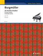 Friedrich Burgmüller, Johann Friedrich Franz (Frédéric) Burgmüller, Monika Twelsiek - 25 leichte Etüden op.100, für Klavier
